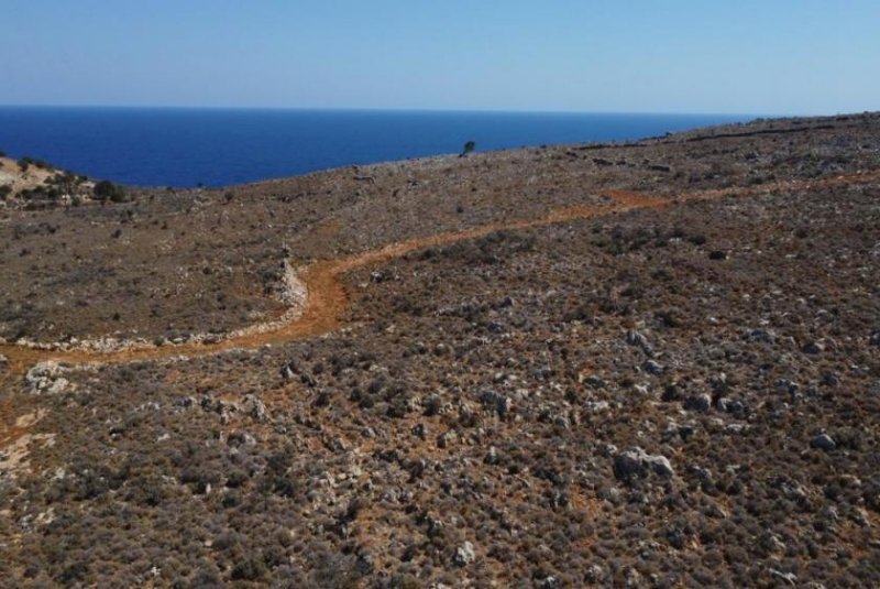 Kokkino Chorio Kreta, Kokkino Chorio: Grundstück in ruhige Lage mit majestätischer Aussicht zu verkaufen Grundstück kaufen